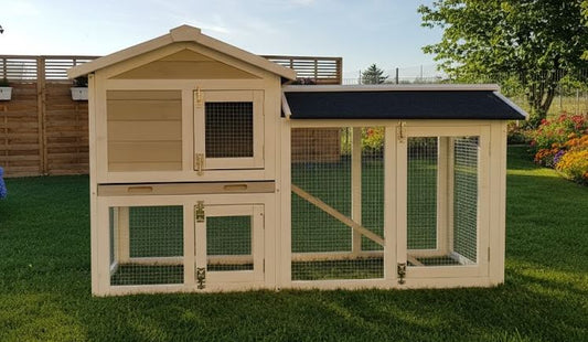 Hasenstall BIG BUNNY Kleintiergehege Kaninchenstall Käfig Hase Stall Gehege