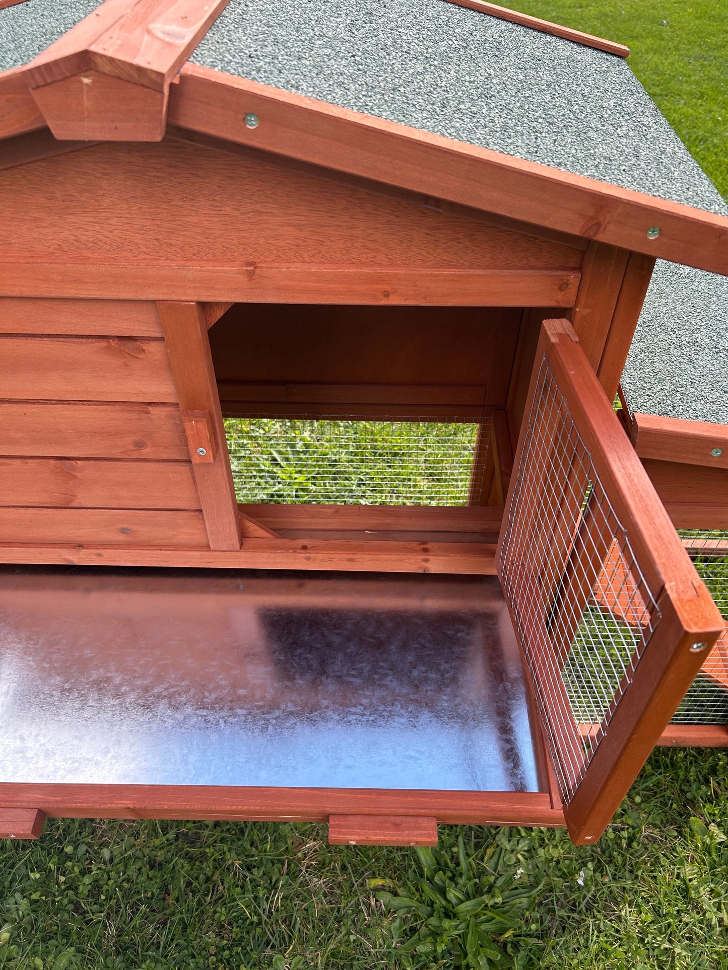 Hasenstall RABBIT XXL Kleintiergehege Kaninchenstall Käfig Hase Kaninchen Gehege