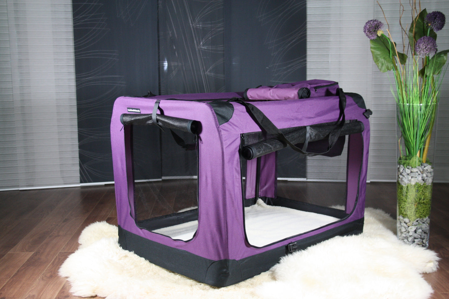 Hundebox Bello faltbar Autotransportbox Katzen Hunde Box