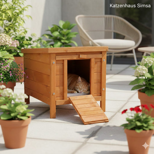 Hasenhaus SIMSA Katzenhaus Kaninchenhaus Kleintierstall Hasenstall Haus Hase