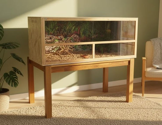 MyPets® Terrarium RINGO Seitenbelüftung Holzterrarium OSB Holz Terrarien