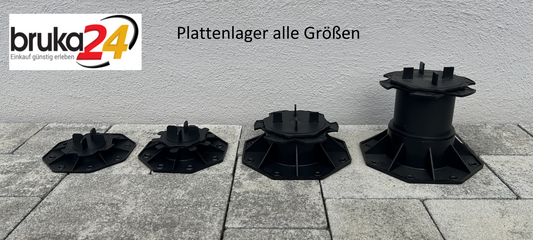 Höhenverstellbare Plattenlager PRO FIXX Terrassenlager Stelzlager Balkenlager