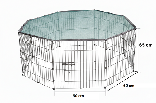 Freilaufgehege TIMMY Hasenauslauf Welpenauslauf Nagerkäfig Freigehege Gehege