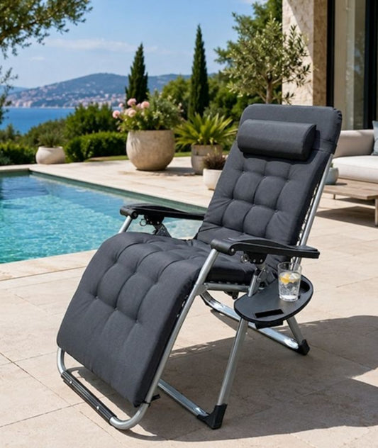 Sonnenliege BORA Gartenliege Liegestuhl Relaxliege Strandliege Liege Klappstuhl