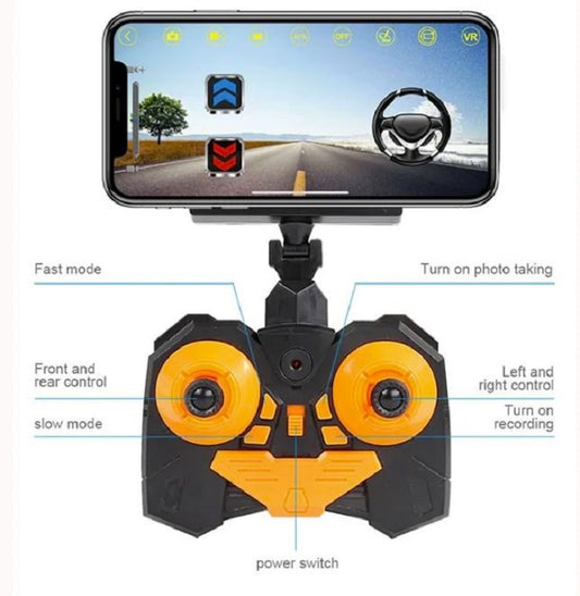 RC Monster Truck CAM WOLF mit 3 MP HD Kamera ferngesteuertes Offroad Auto