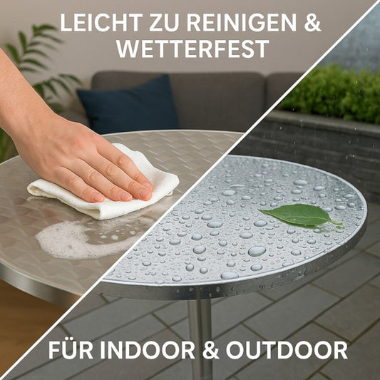 Stehtisch COAL Bistrotisch Partytisch klappbar Gartentisch höhenverstellbar