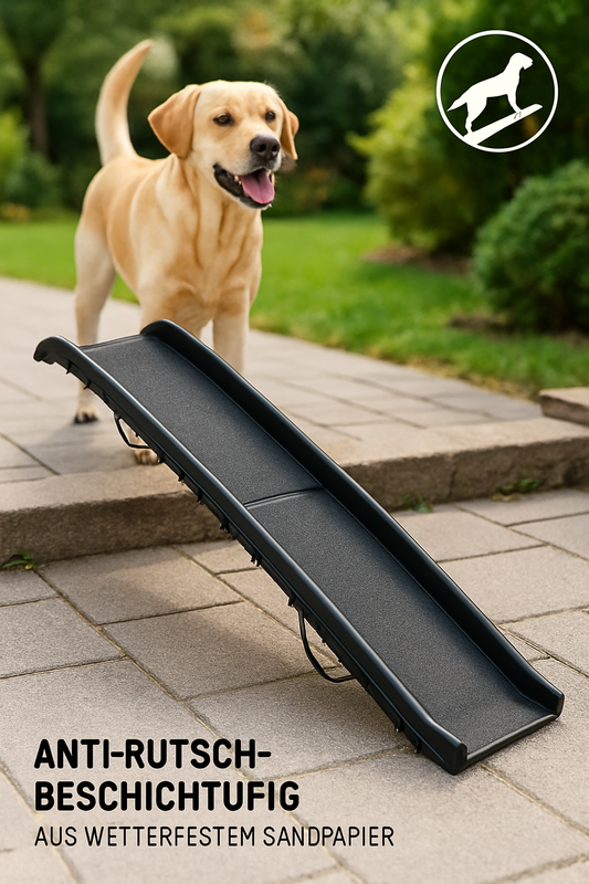 Klappbare Auto Hunderampe PRO Hundetreppe Einstiegshilfe Hunde Rampe Autorampe