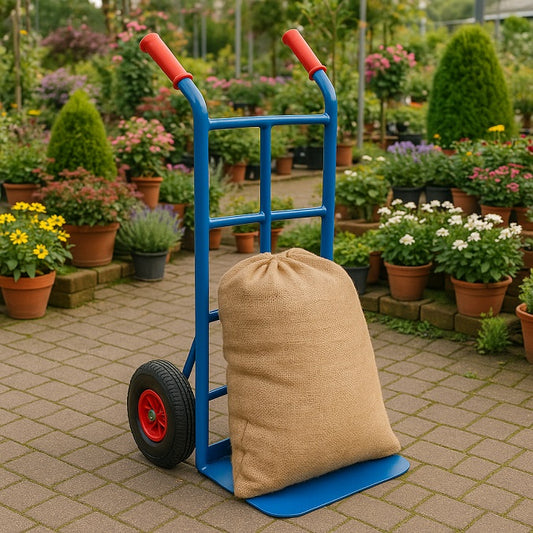 Sackkarre Transportkarre 200kg Stapelkarre Hubwagen Handwagen Gummi-Luftreifen