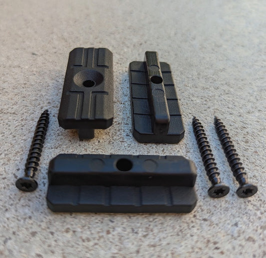 100 Stück WPC Clips 5mm Fuge Klammern Dielen Abstandhalter Terrassendielen Befestigung