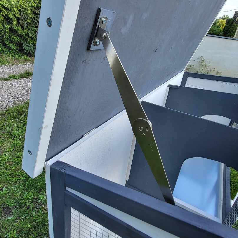 Hasenstall POLLY XL Kleintiergehege Kaninchenstall Käfig Hase Stall Gehege