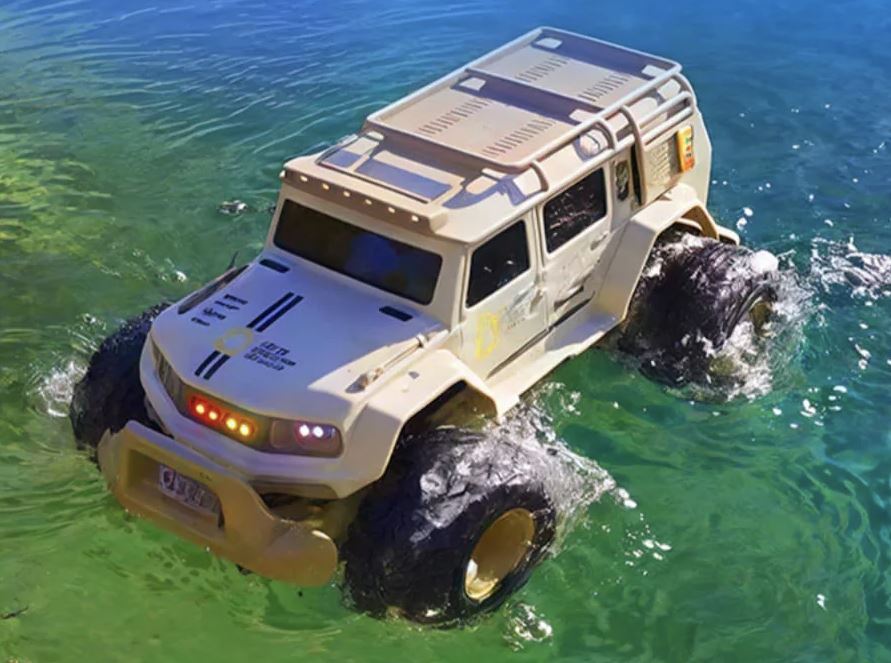 RC Amphibienfahrzeug RACOON 4WD Allrad Ferngesteuertes Auto Monster Truck
