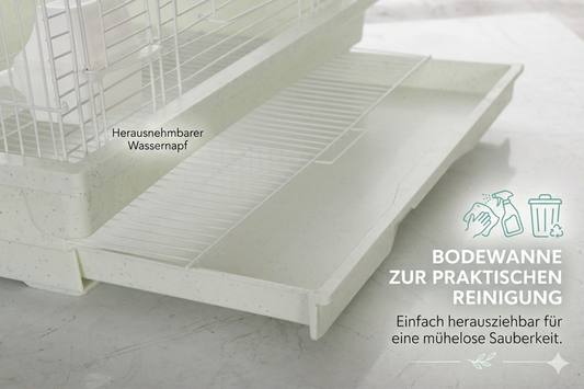 Vogelvoliere RUBY XL Vogelkäfig Metall Voliere Vogelhaus Käfig Vogel Papagei