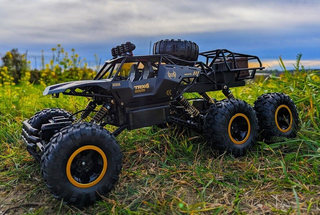 RC XXL Rock Crawler GEPARD TRX4 Allrad ferngesteuerter Monster Truck Auto 2,4 Ghz.