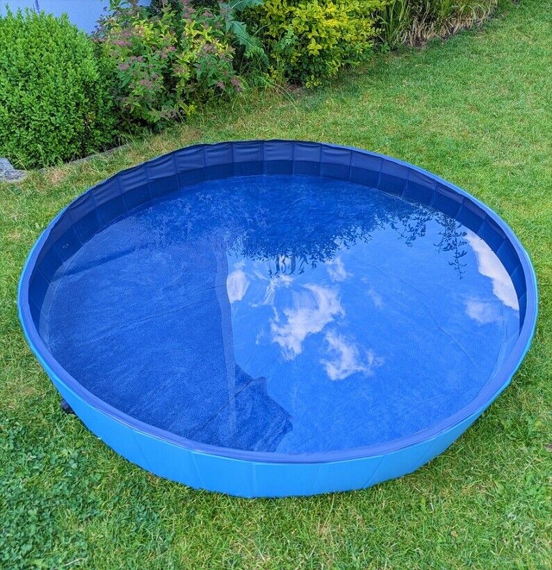 Hundepool Pool Schwimmbecken Swimmingpool Hunde Planschbecken Bad Pool Faltbar