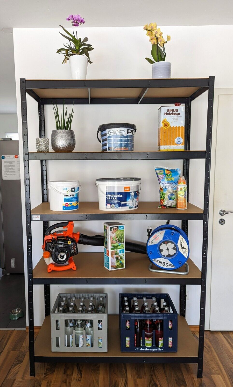 Schwerlastregal HULK Steckregal Werkstattregal Metallregal Regal Metall Regale