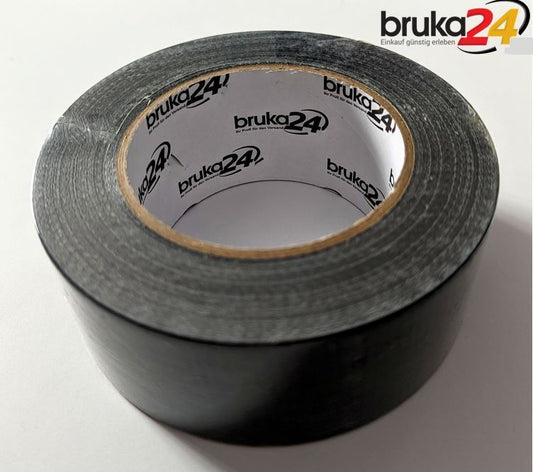 POWER-FIXX Panzertape Schwarz & Silber Gewebeband Gewebeklebeband Klebeband