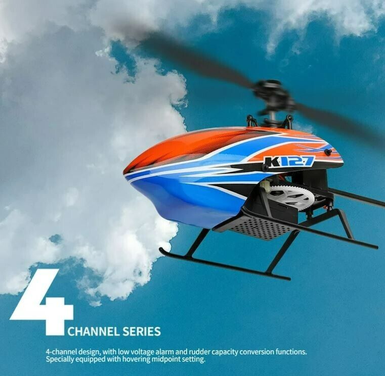 RC Helikopter EAGLE K127 Single Blade ferngesteuerter Hubschrauber