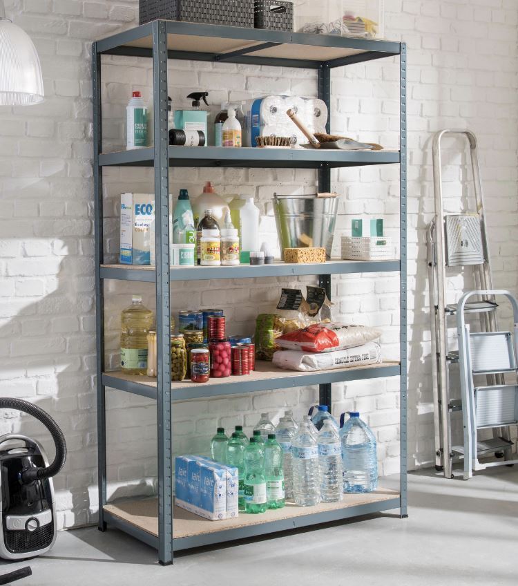 Schwerlastregal HULK Steckregal Werkstattregal Metallregal Regal Metall Regale