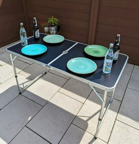 Alu Klapptisch EASY COMPACT klappbarer Campingtisch Gartentisch klappbar Tisch