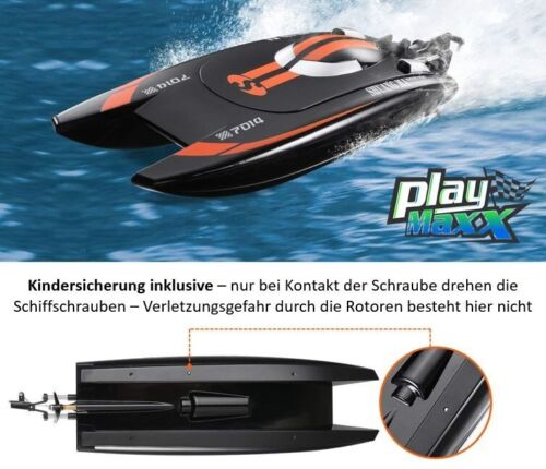 RC 2,4 Ghz. Speedboot SUPER DRAGON TX-3 ferngesteuertes Schiff Boot Rennboot RTR