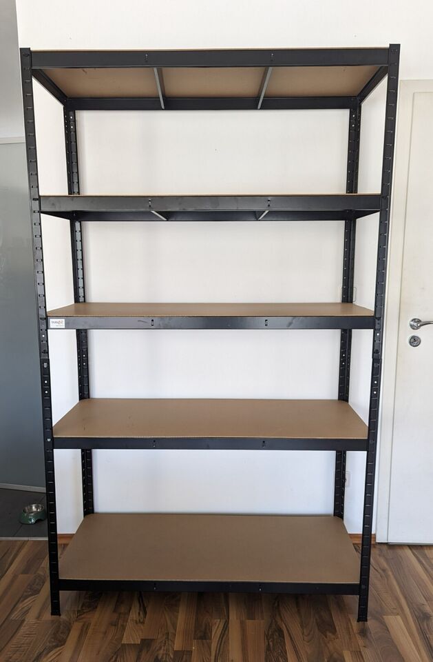 Schwerlastregal HULK Steckregal Werkstattregal Metallregal Regal Metall Regale