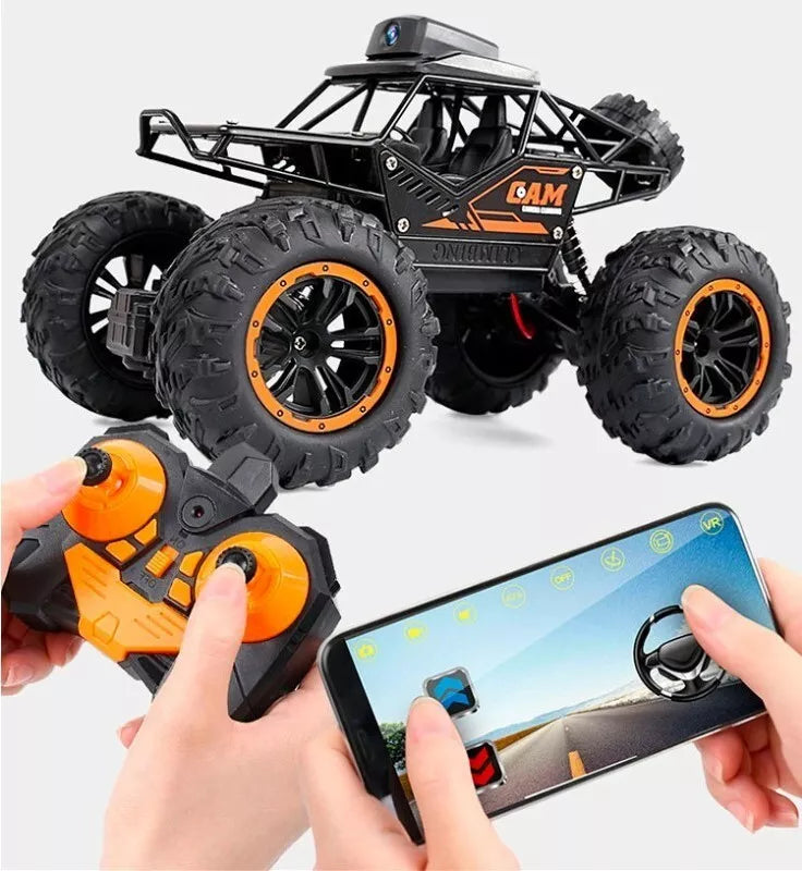 RC Monster Truck CAM WOLF mit 3 MP HD Kamera ferngesteuertes Offroad Auto