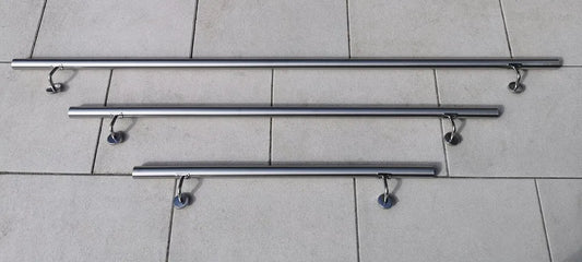 Handlauf FLEXI V2A Edelstahl Wandhandlauf Geländer Treppe Stange Griff Brüstung
