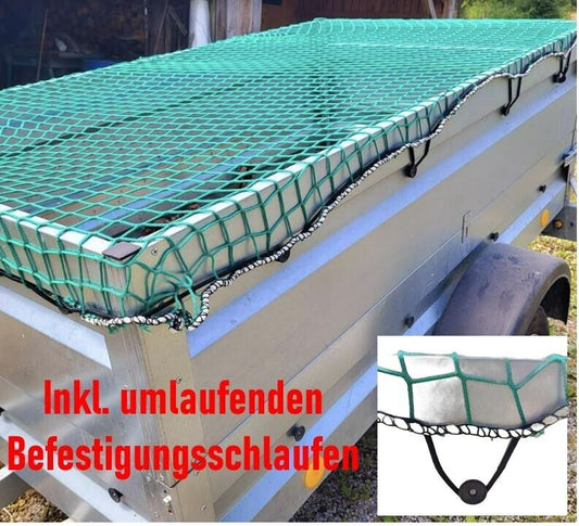 Anhängernetz Anhänger Abdecknetz Ladungssicherungsnetz Hängernetz