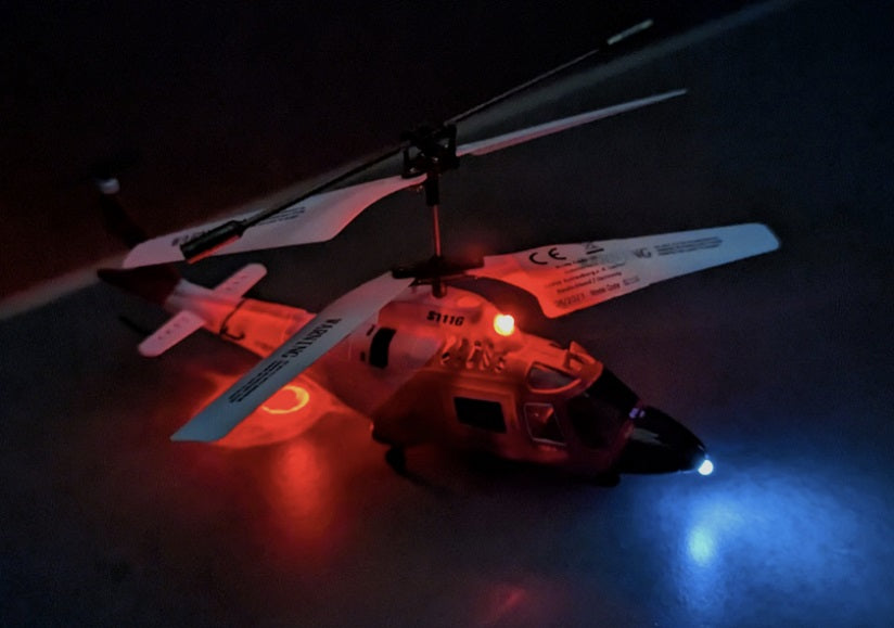 RC Helikopter der Küstenwache AUGUSTA AW109 ferngesteuerter Hubschrauber Licht