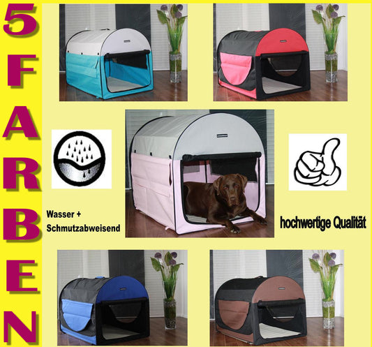 Rex Hundebox Hundetransportbox faltbar Autotransportbox Katzen Hunde
