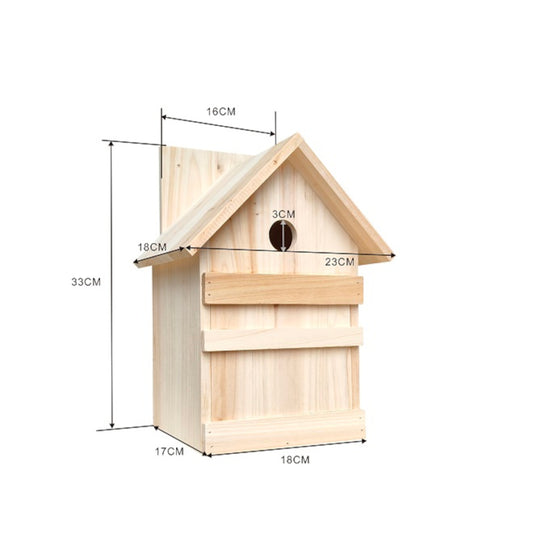 Nistkasten TWEETY Spatzenhaus Spatz Spatzen Vogelhaus Vogel