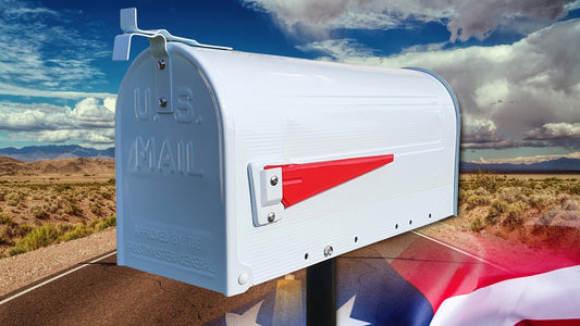 US Mailbox POSTMASTER Amerikanischer Briefkasten Mail Box Standbriefkasten USA