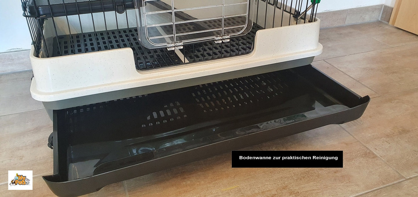 Nagervoliere BIG CAGE XXXL Nagerkäfig Käfig Voliere Metall Nager Meerschweinchen