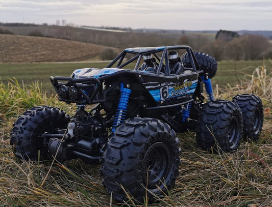 RC Rock Crawler SUPER SCORPION 6x6 Allrad ferngesteuerter Monster Truck 2,4 Ghz.