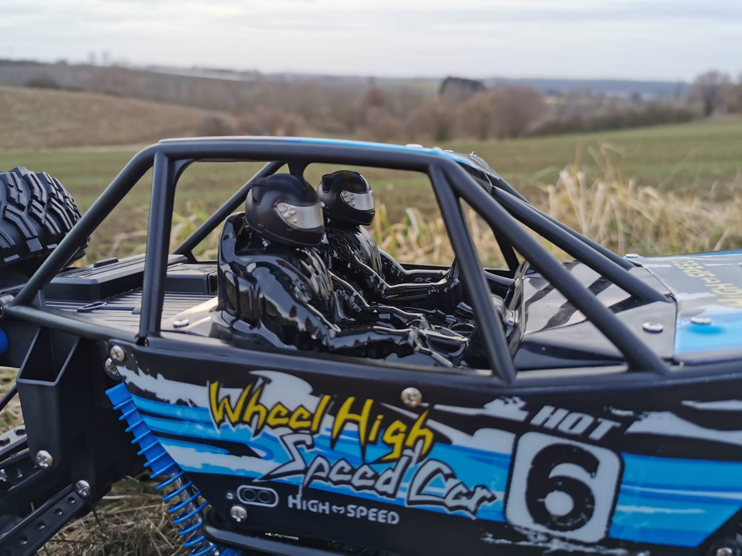 RC Rock Crawler SUPER SCORPION 6x6 Allrad ferngesteuerter Monster Truck 2,4 Ghz.