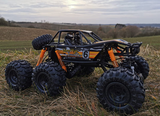 RC Rock Crawler SUPER SCORPION 6x6 Allrad ferngesteuerter Monster Truck 2,4 Ghz.