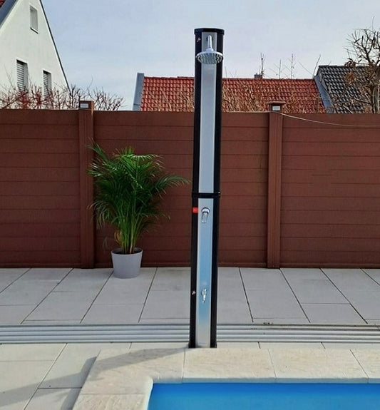40L Solardusche CARIBIC BIG XXL Pooldusche Außendusche Gartendusche Solar Dusche