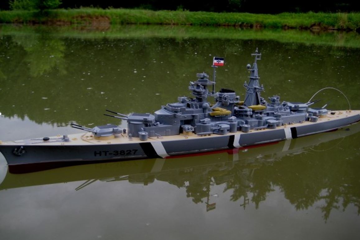 2,4 Ghz RC Schlachtschiff BISMARCK ferngesteuertes Kriegsschiff Schiff Boot Zerstörer