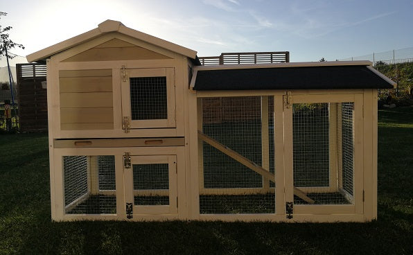 Hasenstall BIG BUNNY Kleintiergehege Kaninchenstall Käfig Hase Stall Gehege