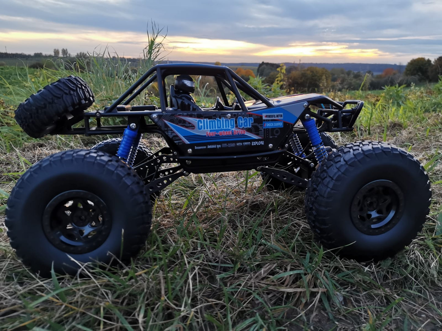 RC Allrad Rock Crawler X-WARRIOR 2,4 Ghz Ferngesteuertes Auto Monster Truck