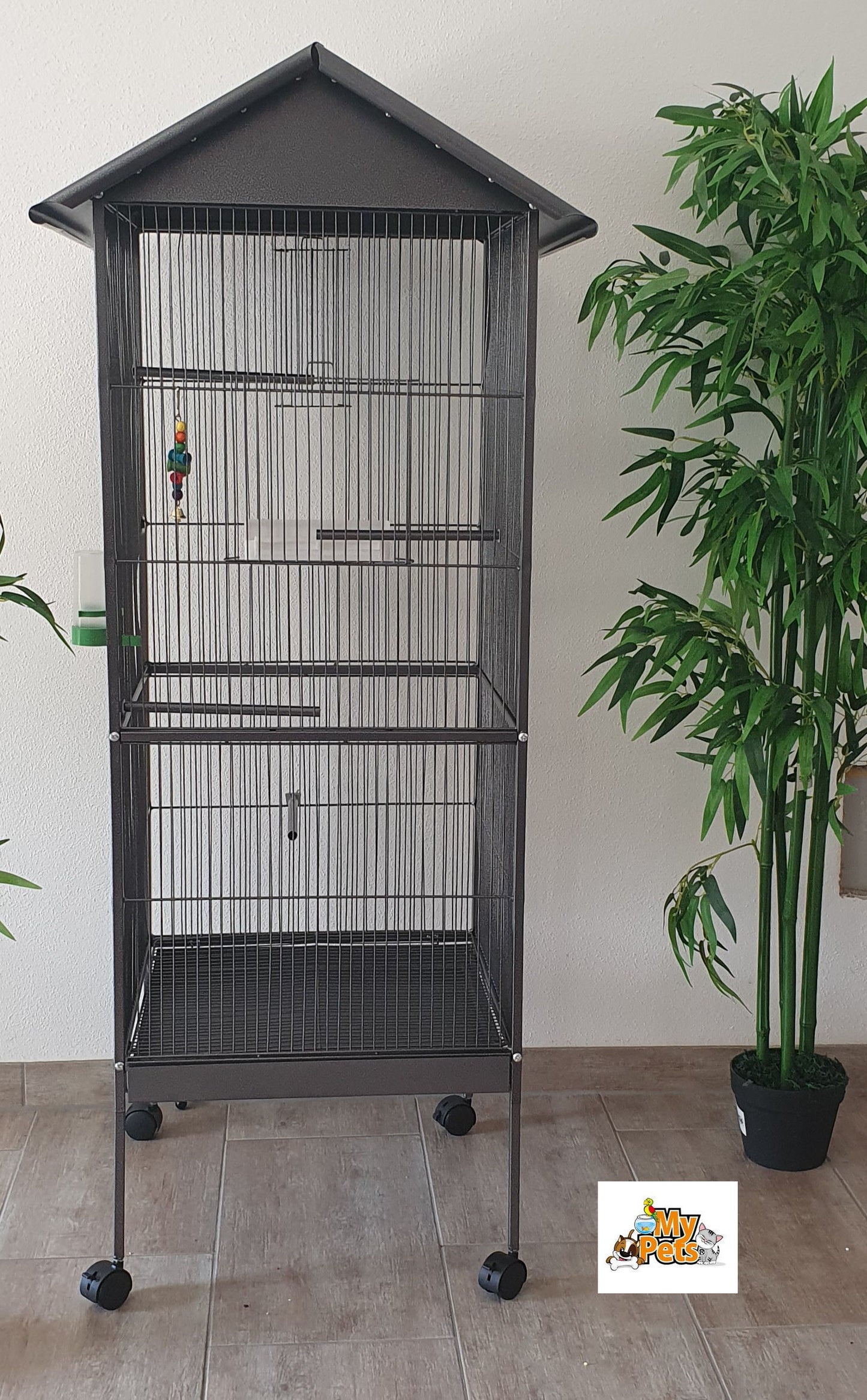 Vogelvoliere GIANT XXL Vogelkäfig Vogelhaus Papageienkäfig Käfig Vogel Voliere
