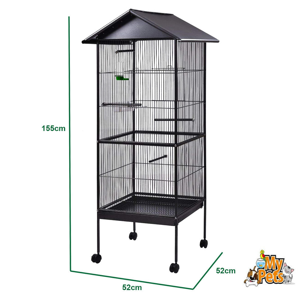 Vogelvoliere GIANT XXL Vogelkäfig Vogelhaus Papageienkäfig Käfig Vogel Voliere