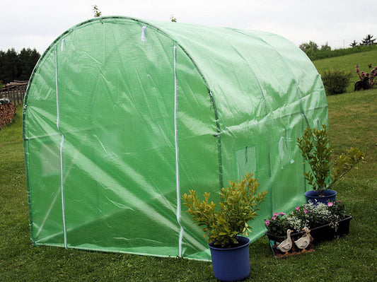 Gewächshaus GREENHOUSE XXXL Frühbeet Treibhaus Frühbeet Foliengewächshaus Grün