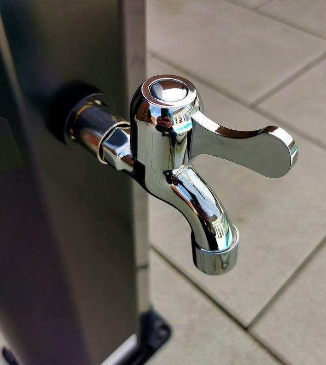 40L Solardusche CARIBIC LUXURY Pooldusche Außendusche Gartendusche Solar Dusche