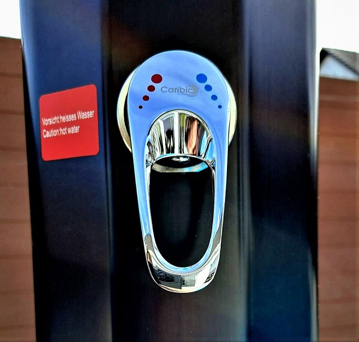 40L Solardusche CARIBIC LUXURY Pooldusche Außendusche Gartendusche Solar Dusche