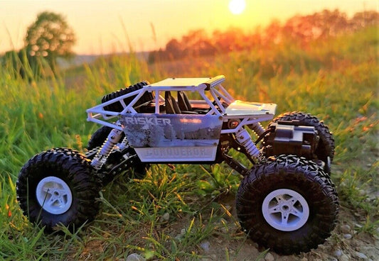 RC 2,4 Ghz. Rock Crawler SHARKOON 4WD Ferngesteuertes Auto Monster Truck Buggy