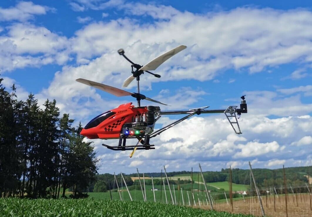 RC Helikopter Sky Copter GS1 ferngesteuerter Hubschrauber Gyro Heli 3,5 Kanal