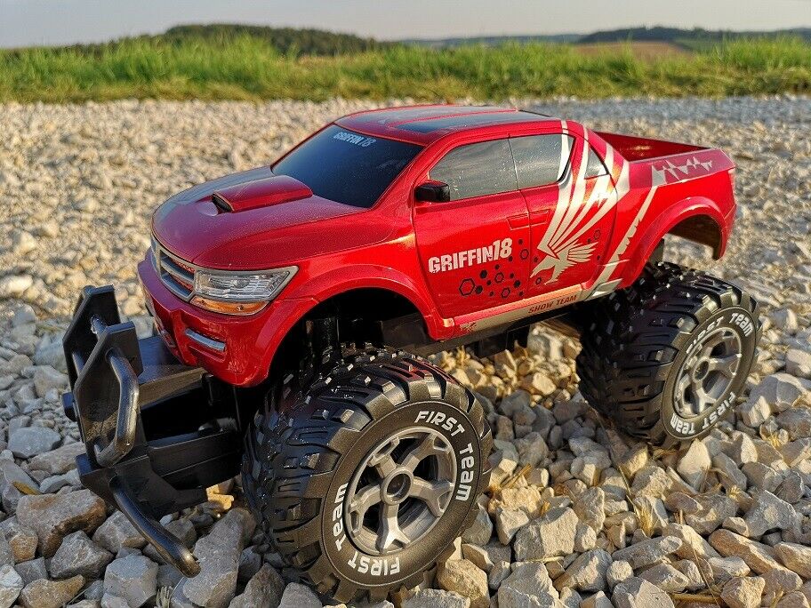 RC Monster Truck MAVERICK ferngesteuertes Auto Geländewagen Pick Up Licht RTR