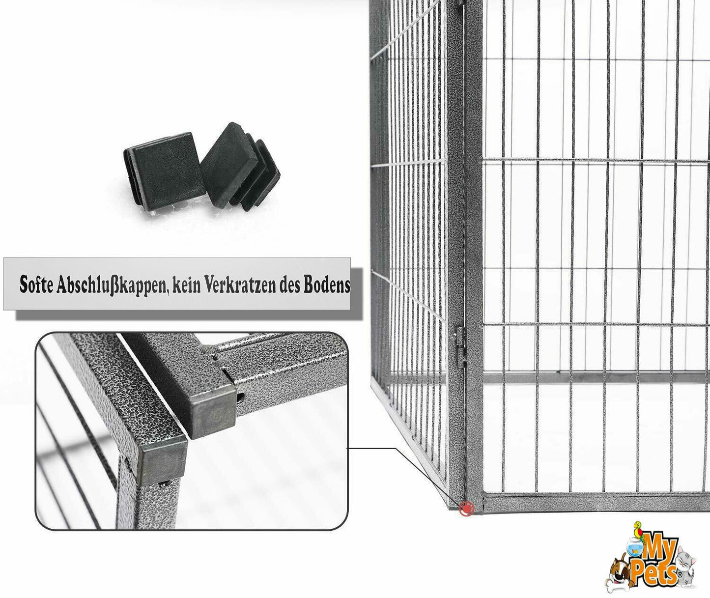 Welpenauslauf Puppy Welpenlaufstall Freigehege Tierlaufstall Hunde Laufstall Welpen