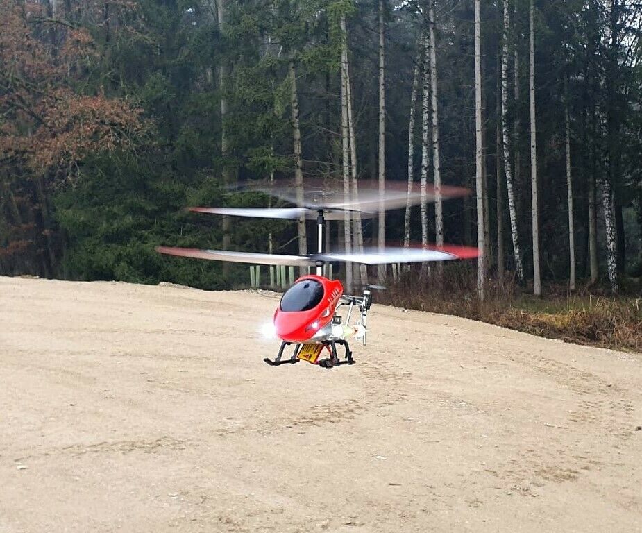 RC Helikopter V-MAX 1 ferngesteuerter Hubschrauber Gyro Heli 3,5 Kanal